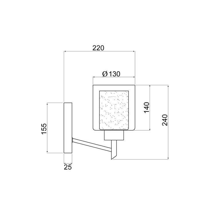 Бра Vele Luce Felice VL1425W01