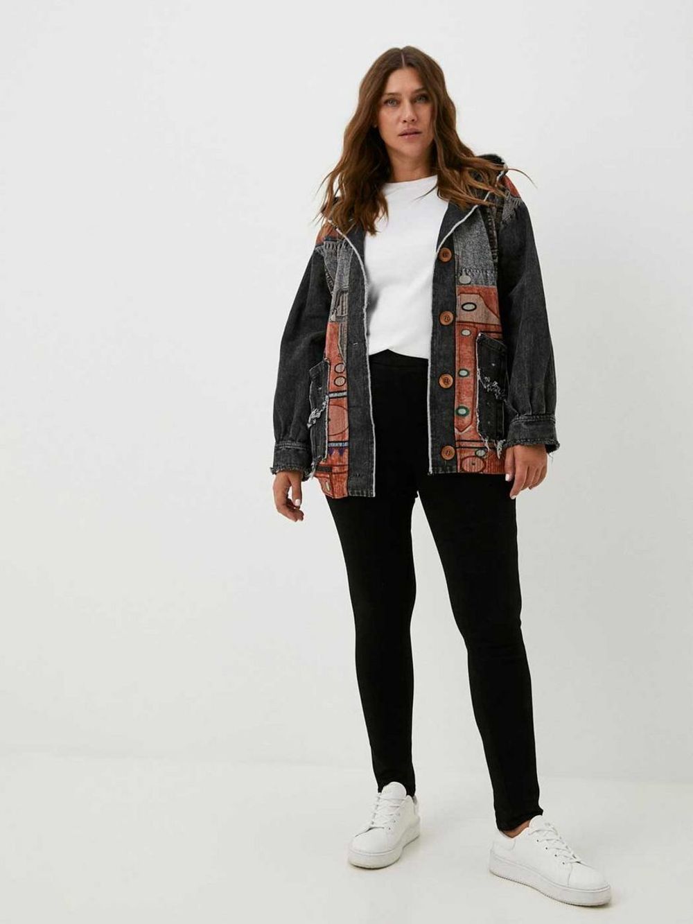 Джеггинсы  больших размеров