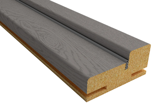 Коробочный брус телескоп. 30х70 ПВХ темный бетон