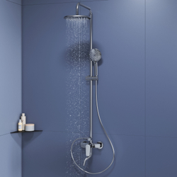 Душевая стойка со смесителем из стали RGW SP-25
