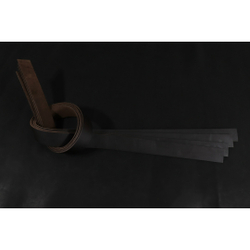 Ременная заготовка Махагон с жировой отделкой гладкая