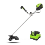Триммер аккумуляторный Greenworks GD80BCBK2 80В (1 x 2 Ач, ЗУ) захват 400 мм, 5.8 кг, 1301707UA