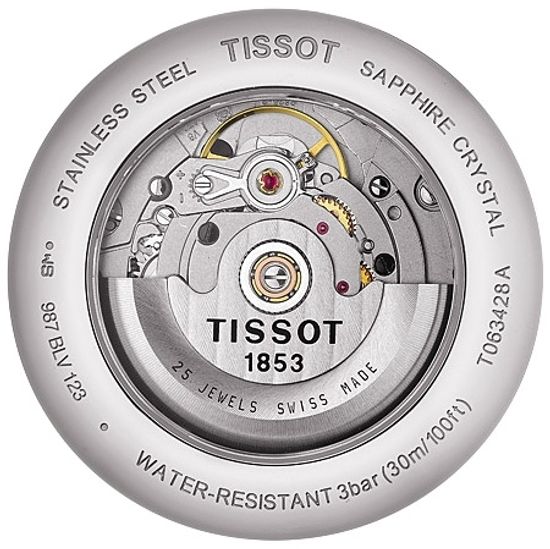 Мужские швейцарские часы Tissot Tradition Automatic Small Second T063.428.16.038.00