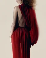 Восточный топ красный