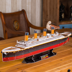 Revell - 3D пазл РМС Титаник 113 элементов. 00170 / артикул   00170  / GTIN 4009803001708