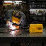 Аппарат инвертор. полуавтомат. сварки Mini MIG-140LFG, 140 А, ПВ 60%// Denzel