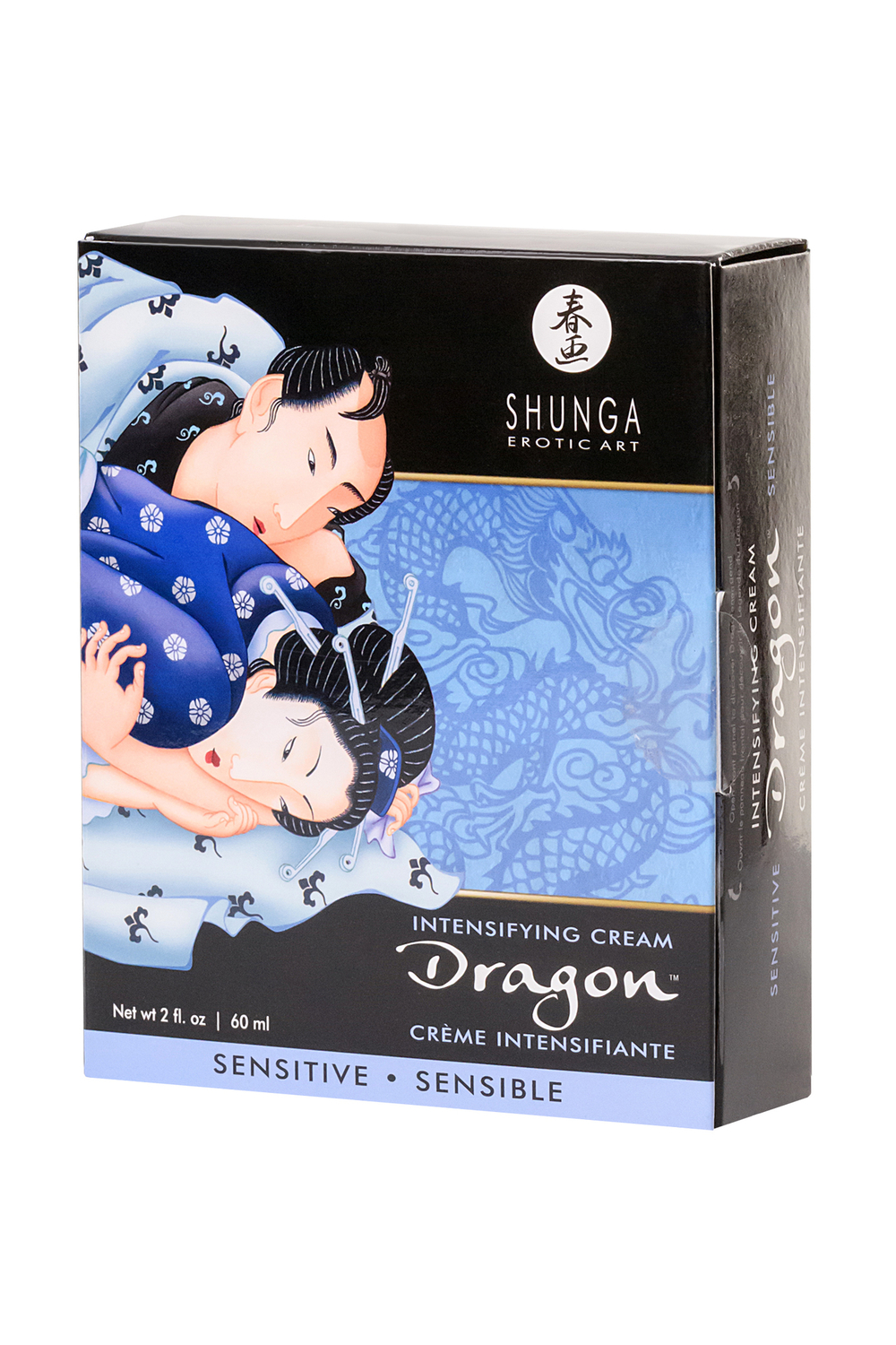 Shunga Dragon Sensitive Усиливающий крем для пар, 60 мл