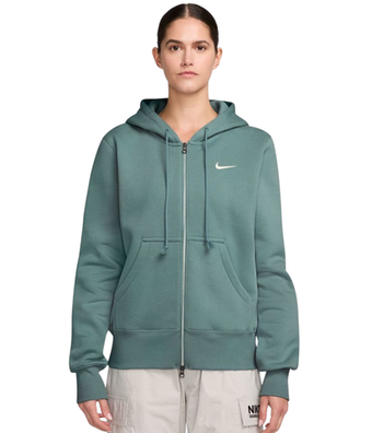 Женская Кофта теннисная Nike Sportswear Phoenix Fleece - cannon/sail