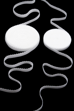 Подборка белых бельевых резинок Lauma (Латвия) + застежки для бюстгальтера текстильные