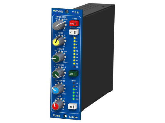 MIDAS COMPRESSOR LIMITER 522 V2 - компрессор/лимитер с динамическим контролем