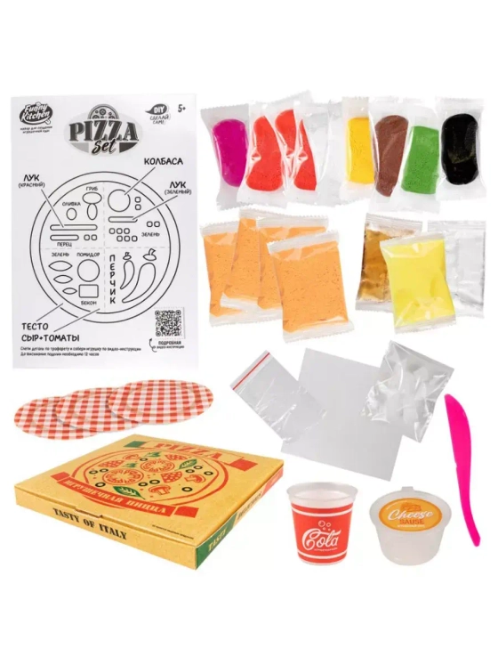 Набор для создания игрушечной еды Funny Kitchen Пицца