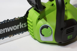 Пила аккумуляторная Greenworks G24CS25 24V 25см без АКБ и ЗУ