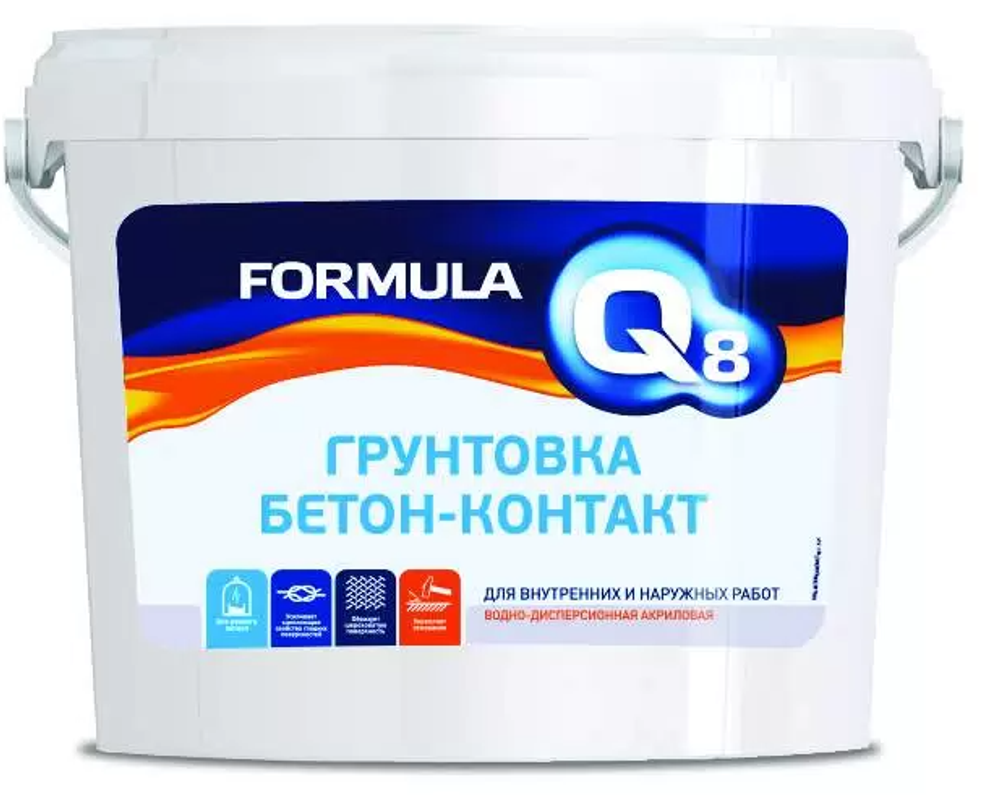 Бетон-контакт 12кг Формула Q8