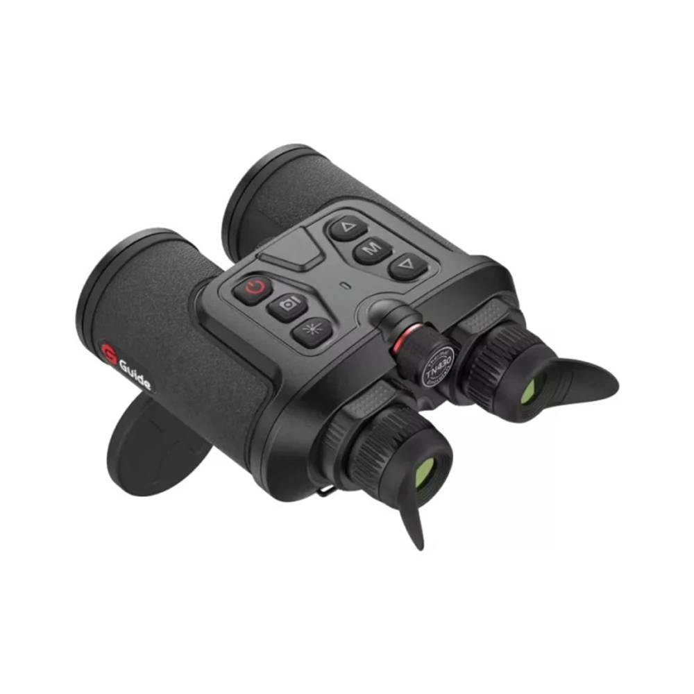 Тепловизионный бинокль Guide TN430 LRF (2,3-9,2x, 35mm/F1.2,сенсор 400х300, Vox, 17μm, Wi-Fi, видеозапись, дальномер 600м)