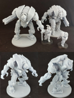 Adeptus Mechanicus Kastelan Juggernaut Робот механикус №7 миниатюра для dnd, днд, pathfinder, фентези, Настольная игра, НРИ, Варгейм, РПГ