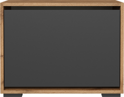 Обувница для прихожей DIWO Кострома 60х47х37 см дуб вотан, антрацит