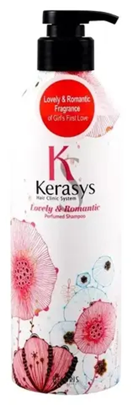 Kerasys lovely & romantic парфюмированный шампунь, 400 мл