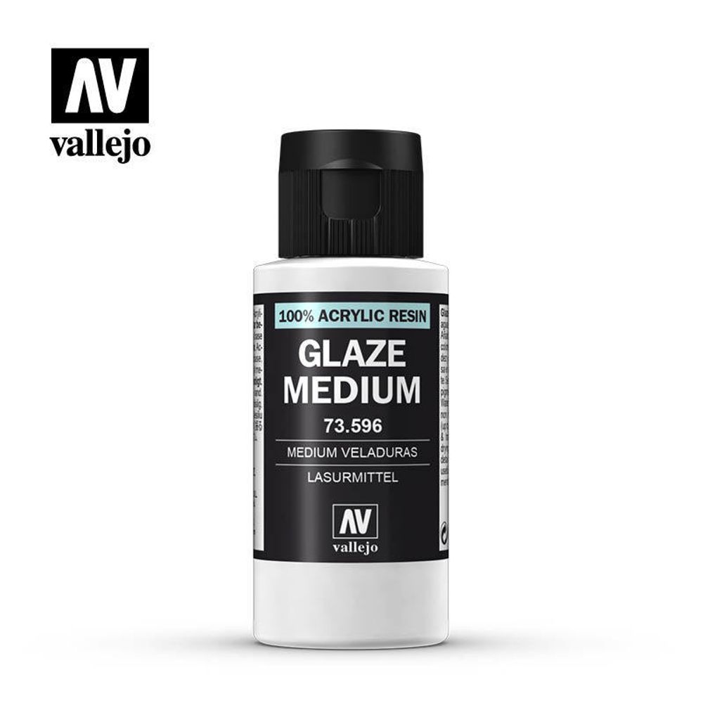 Разбавитель Vallejo GLAZE MEDIUM 596-60 ML.