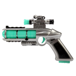 Пистолет на батарейках, пакет 844-6