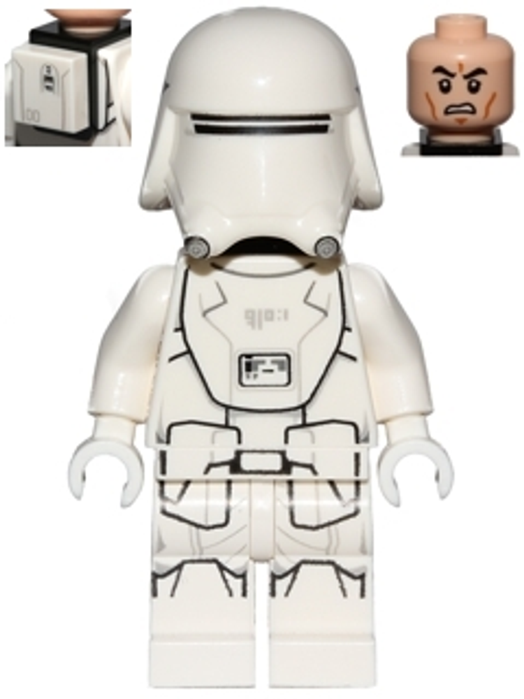 Минифигурка LEGO sw0701 Снежный штурмовик Первого Ордена (Без рюкзака)