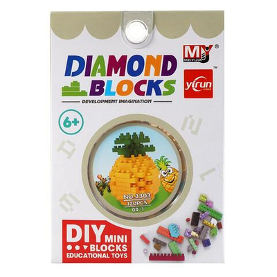 Мини-конструктор Фруктовый рай,в ассорт.