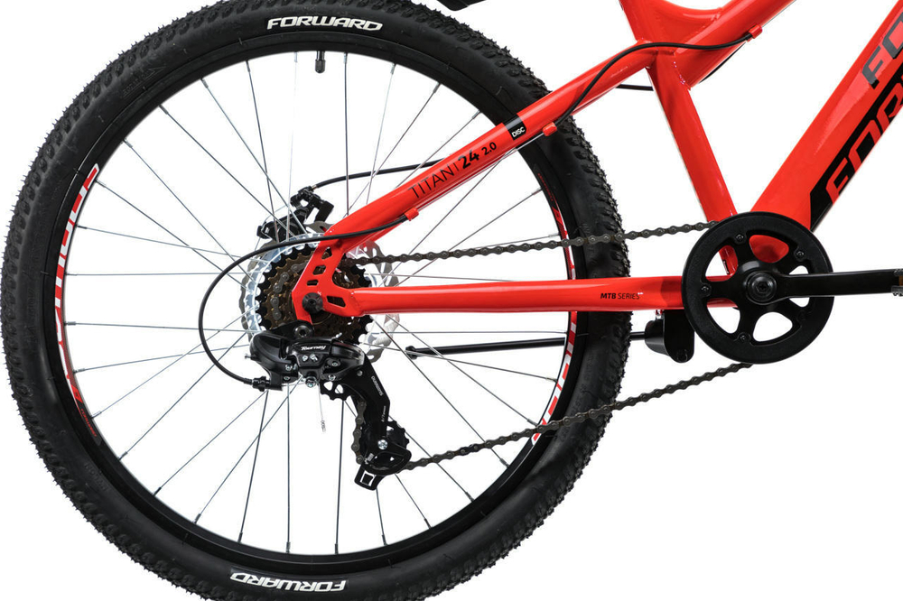 Подростковый велосипед Forward Titan 24 2.0 disc (2019)