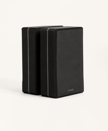 OYSHO Набор блоков для йоги, антрацитово-серый