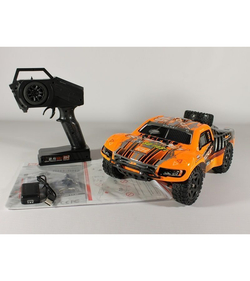 Радиоуправляемый шорт-корс Remo Hobby Rocket Brushless UPGRADE V2.0 (оранжевый) 4WD 2.4G 1/16 RTR