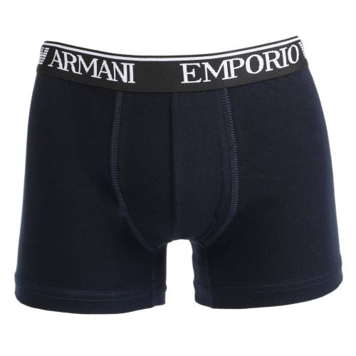 Набор мужских трусов боксеров 3в1 (черные,серые, темно-синие) Emporio Armani