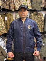 Куртка бомбер Corbona синий Лето