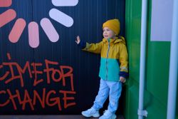 Куртка детская IRTYSH NORPPA оранжевое солнце