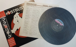 Винтажная виниловая пластинка LP Ghostbusters Original Soundtrack Album (Japan 1984)
