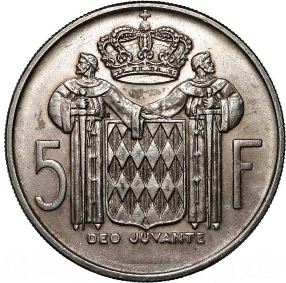 Monaco 5 Francs 1966 – Prince Rainier III