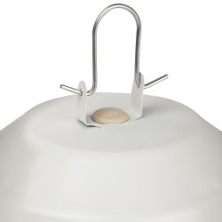 Светильник ЭРА НСП 02-100-003 с решеткой Желудь сталь стекло IP54 E27 max 100Вт 172х262х275 белый