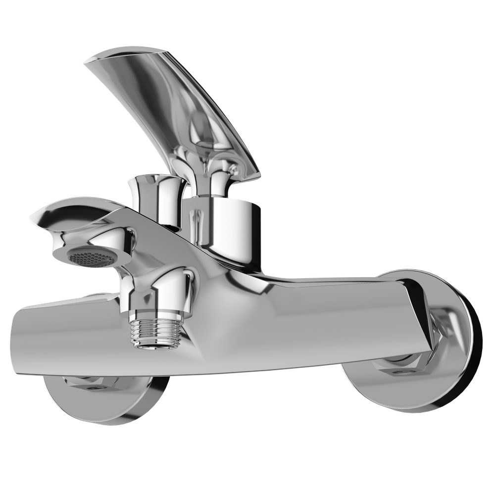 Смеситель для ванны с душем STWORKI Гётеборг S03100CR хром