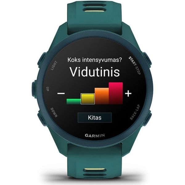 Умные часы Garmin Forerunner 170 Music, Бирюзовый | Teal Green/Citron (010-03920-12 | 010-03920-54)