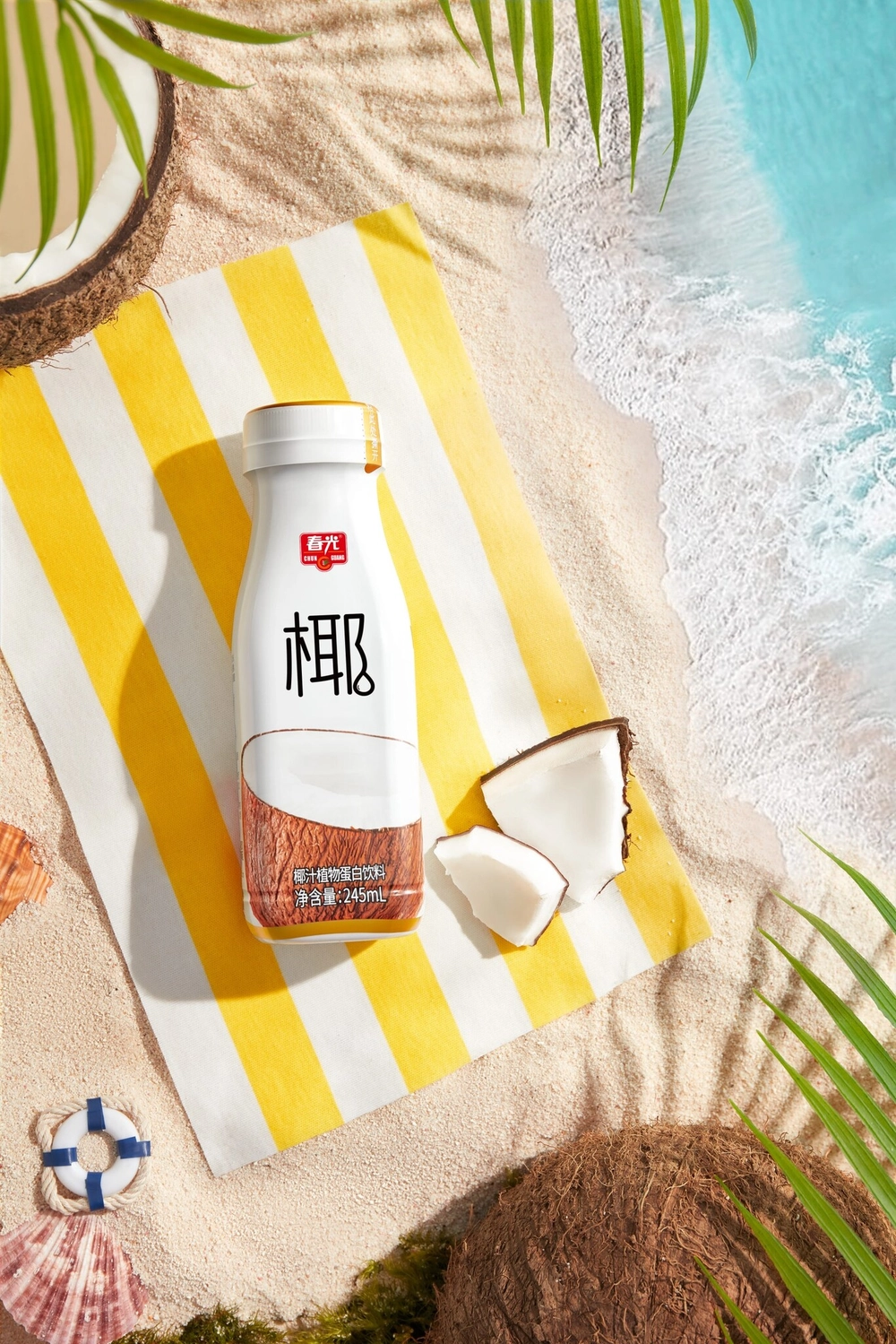 Кокосовое молоко Tau-Tau в бутылке, 245 мл