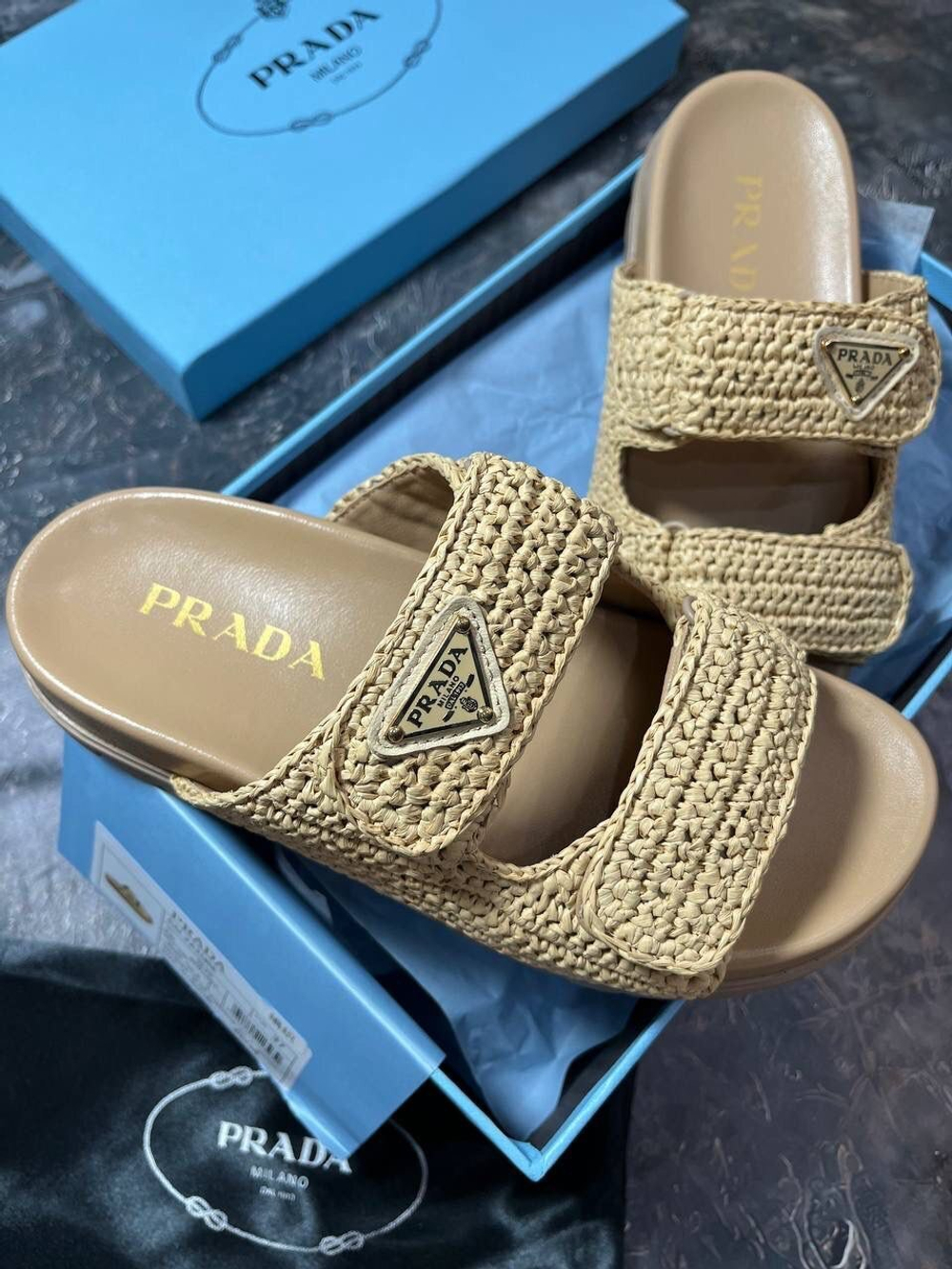 Шлепанцы Prada, арт. 70118