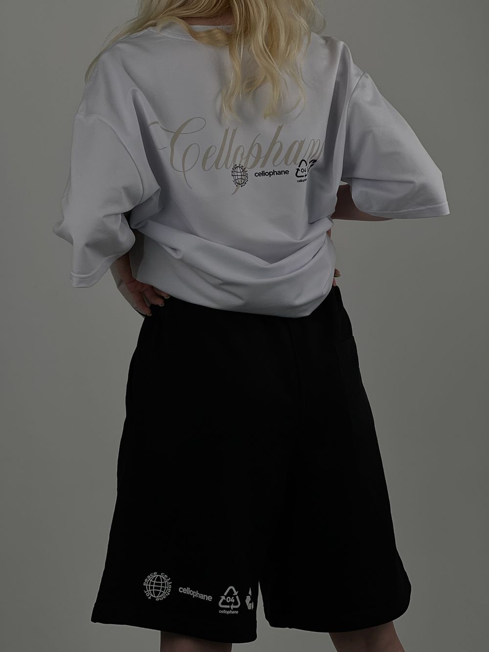 Шорты Сellophane 22 Черные