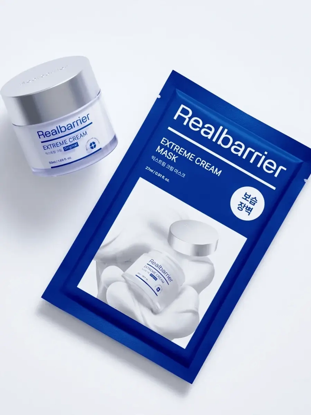 Real Barrier Ламеллярная восстанавливающая тканевая маска с керамидами Extreme Cream Mask 27 мл
