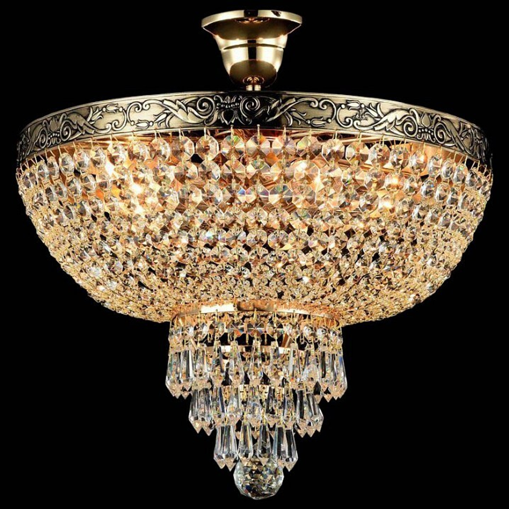 Люстра на штанге Maytoni DIA890-CL-06-G