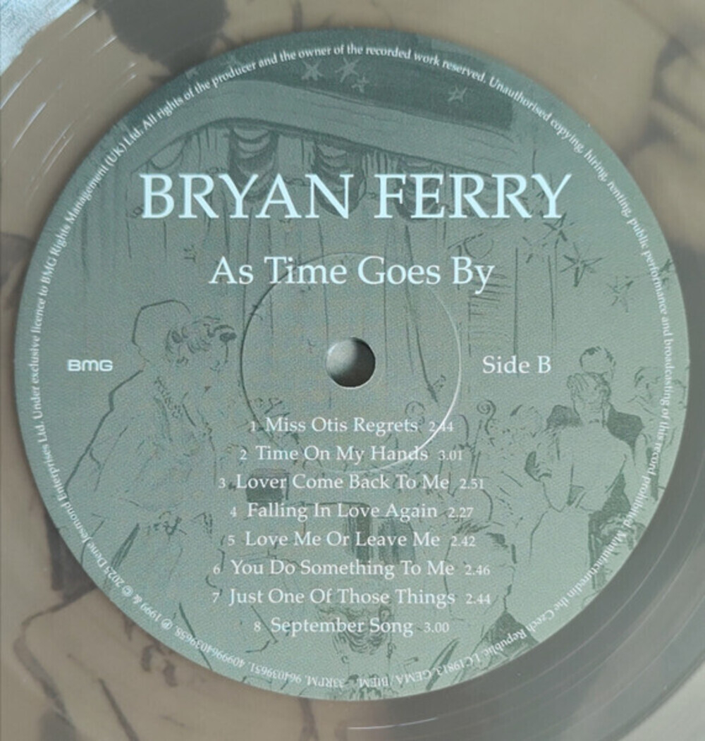 Bryan Ferry / As Time Goes By (Limited Edition)(Coloured Vinyl)(LP)