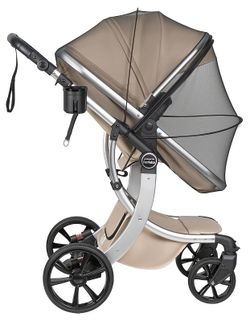 Коляска трансформер Aimile Adventurer бежевый