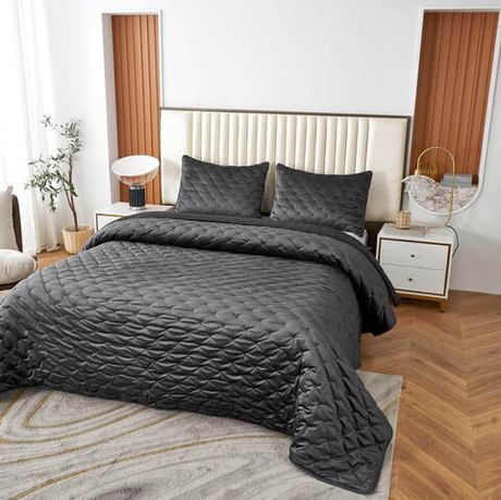 Покрывало 240x260 Sofi De MarkO Лея антрацитовое