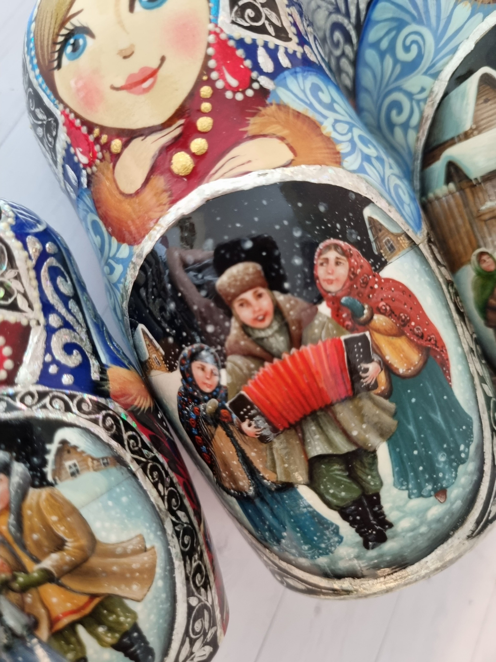 Машрешка 18см "Зима" 5 мест