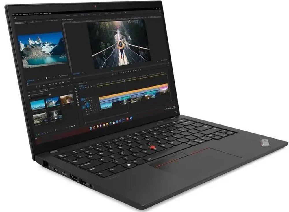 Ноутбук  Lenovo ThinkPad T14 G4 14 ", Core i5, 16 Гб RAM, 512 Гб SSD, Iris Xe Graphics, Черный