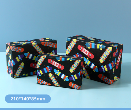 Подарочная коробка Cool Skateboard 210 x 140 x 85