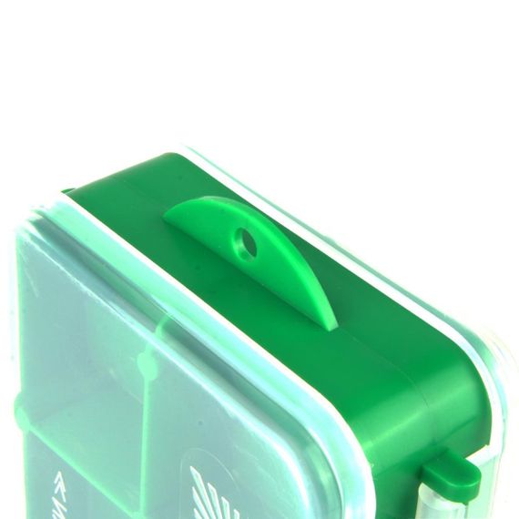 Коробочка для оснастки Helios двухсторонняя (зеленая)