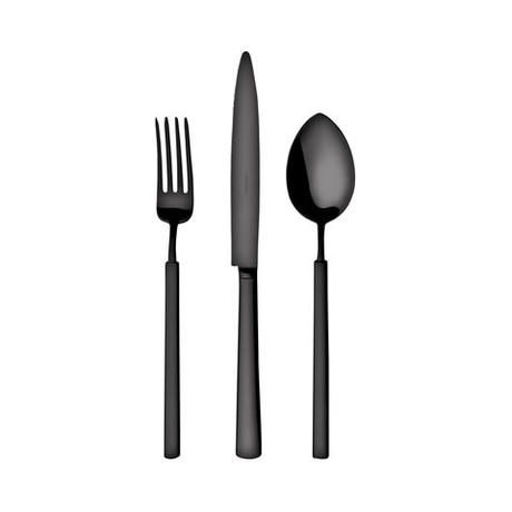 Набор столовых приборов 24 предмета Herdmar Vintage Black 96 черный