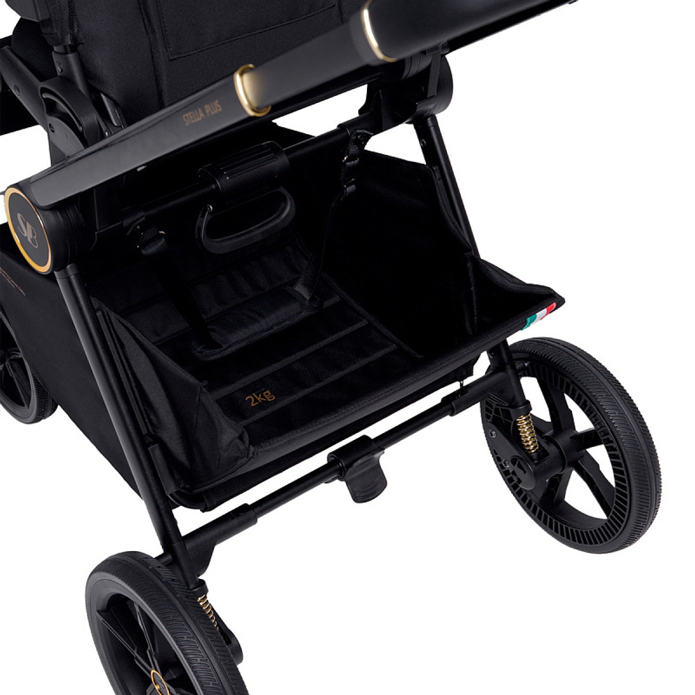 Детская коляска Sweet Baby Stella Plus 2 в 1 Black